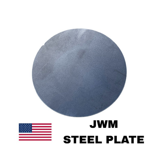 9" Round – 1/4" Steel Plate Circle (MADE IN USA)