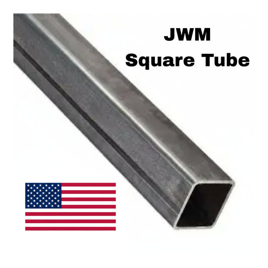 16" — 2-1/2" x 2-1/2" x 1/4 (0.250") Square Steel Tubing — 16" Long Piece